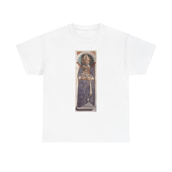 GOZZOLLI, Benozzo - St Gimignano (on the pillar) (Artwork) T-Shirt