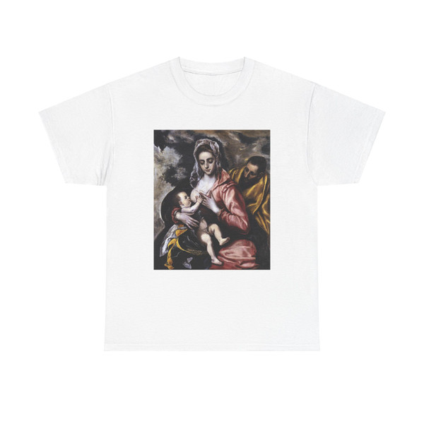 GRECO, El -1581-85- The Holy Family (Artwork) T-Shirt