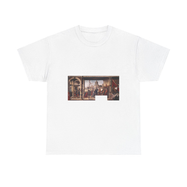 CARPACCIO, Vittore - Arrival of the English Ambassadors (Artwork) T-Shirt