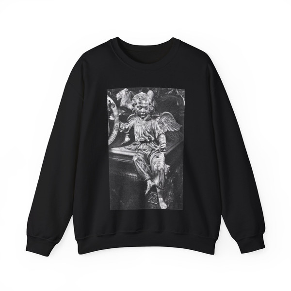 TORRIGIANO, Pietro - Monument to Henry VII (detail)2 (Artwork) Crewneck Sweatshirt