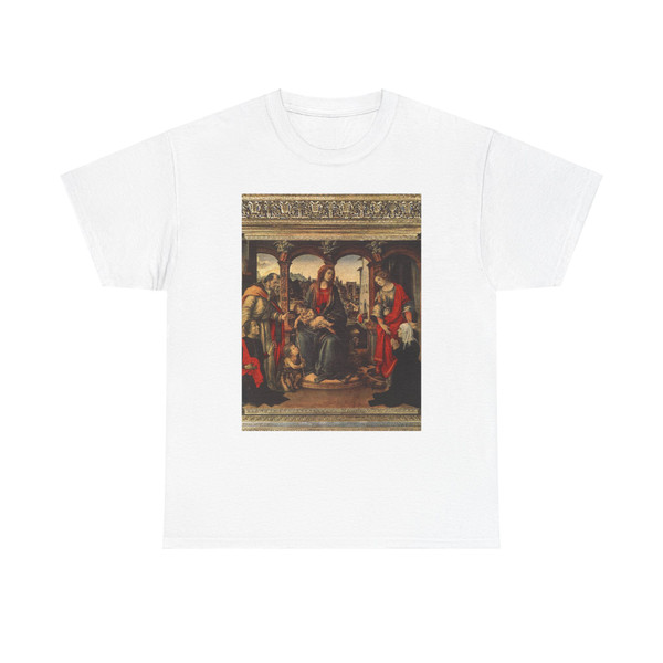 LIPPI, Filippino  - Madonna with Child and Saints (Artwork) T-Shirt