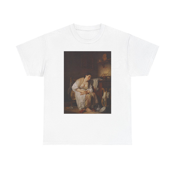 GREUZE, Jean-Baptiste - Indolence (La Paresseuse Italienne) (Artwork) T-Shirt