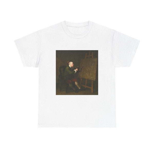 HOGARTH, William - Self Portrait at the Easel (Artwork) T-Shirt