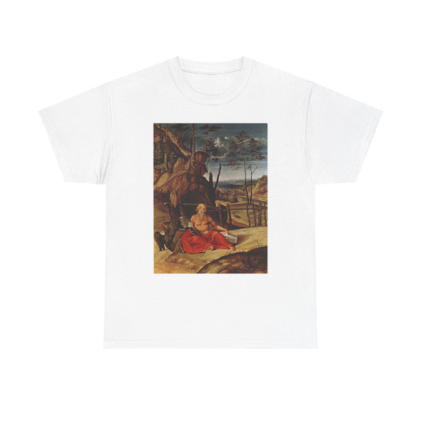 LOTTO, Lorenzo -1507-10-Penitent St Jerome (Artwork) T-Shirt