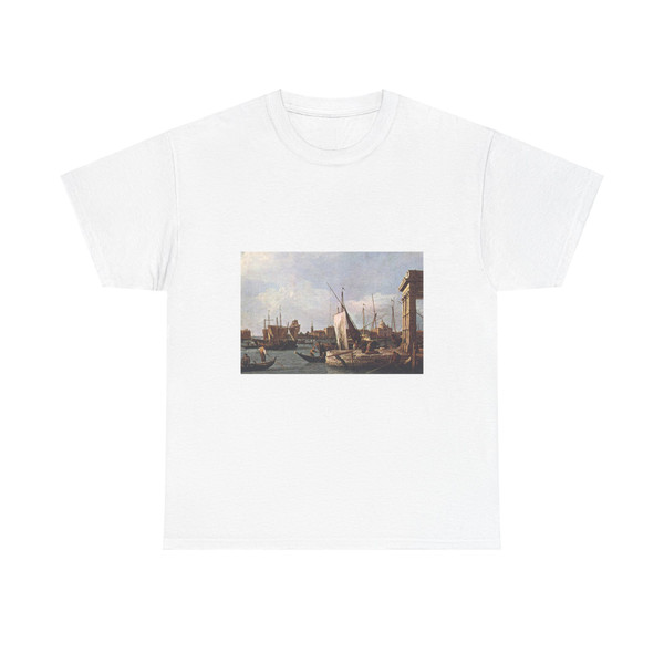 CANALETTO - La Punta della Dogana (Custom Point) (Artwork) T-Shirt