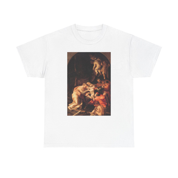 MAZZOLA BEDOLI, Girolamo - Marriage of St Catherine (Artwork) T-Shirt