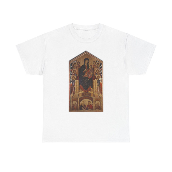 CIMABUE - -madonna- The Madonna in Majesty (Maesta) (Artwork) T-Shirt