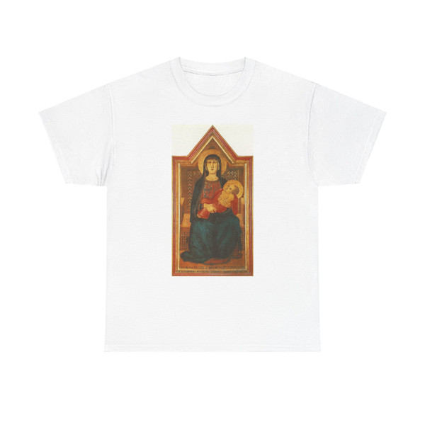 LORENZETTI, Ambrogio - Madonna of Vico l'Abate (Artwork) T-Shirt