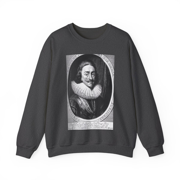 DELFF, Willem Jacobsz - Portrait of Charles I (Artwork) Crewneck Sweatshirt