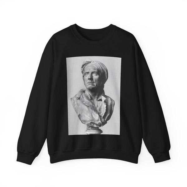 COUSTOU, Guillaume I - Bust of Nicolas Coustou (Artwork) Crewneck Sweatshirt