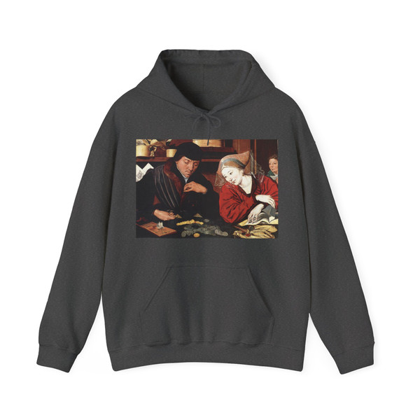 REYMERSWAELE, Marinus van - The Banker and His Wife (Artwork) Hoodie