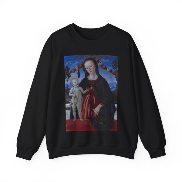 FIORENZO DI LORENZO - The Virgin and Child (Artwork) Crewneck Sweatshirt