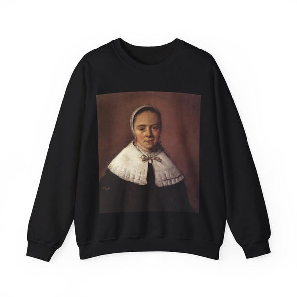 HALS, Frans - Portrait of a Woman 6 (Artwork) Crewneck Sweatshirt
