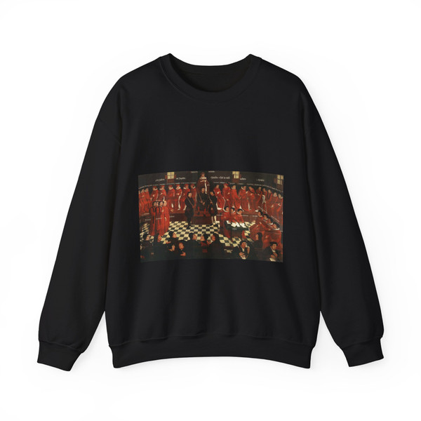 GOSSAERT, Jan (called Mabuse) - The High Council (Artwork) Crewneck Sweatshirt