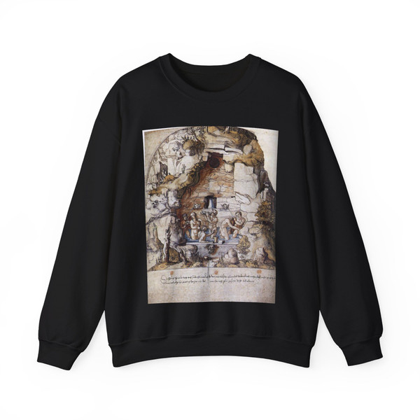 FLOTNER, Peter - Design for a wall decoration (Artwork) Crewneck Sweatshirt
