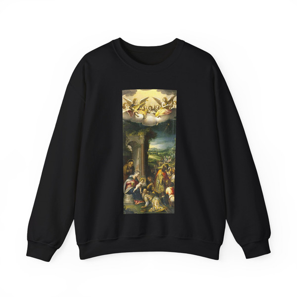 FONTANA, Prospero - The Adoration of the Magi (Artwork) Crewneck Sweatshirt