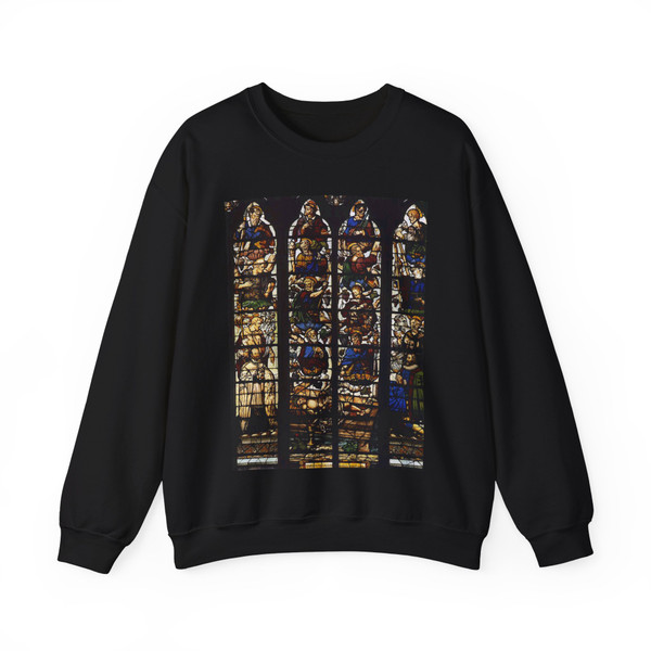GONTIER, Linard - The Mystical Wine Press (detail) (Artwork) Crewneck Sweatshirt