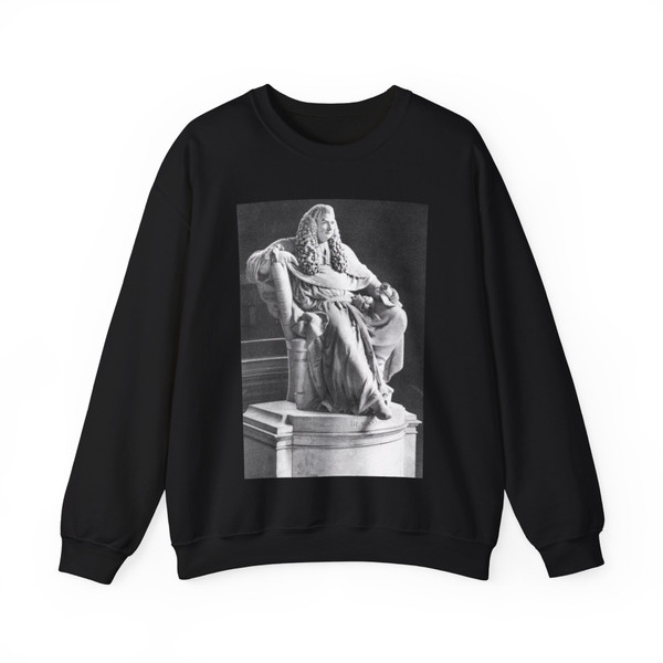 BACON, John - Monument to Sir William Blackstone (Artwork) Crewneck Sweatshirt