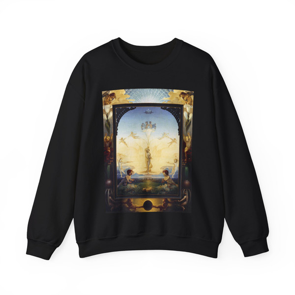 RUNGE, Philipp Otto - The Small Morning (Artwork) Crewneck Sweatshirt