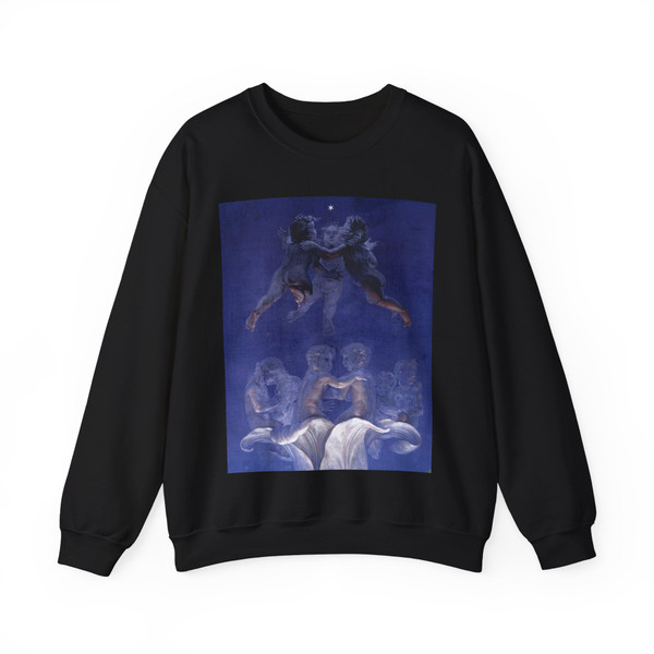 RUNGE, Philipp Otto - The Great Morning (detail) (Artwork) Crewneck Sweatshirt