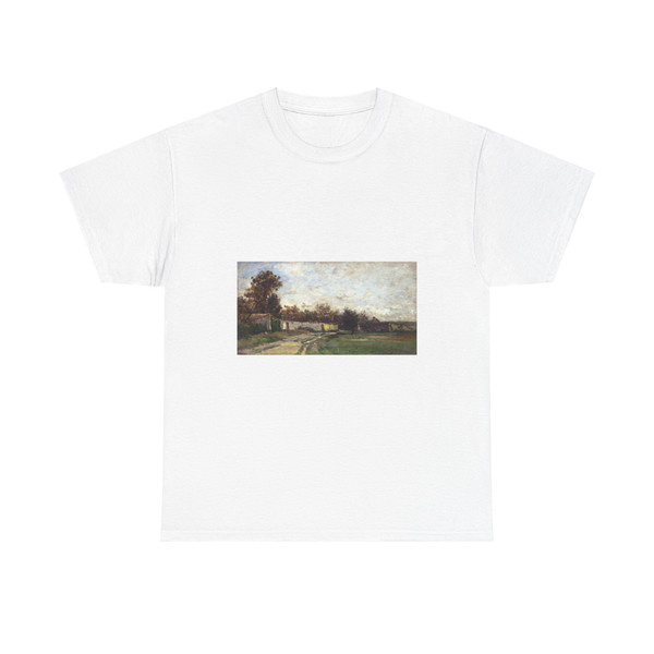DAUBIGNY, Charles-Francois The Garden Wall (Artwork) T-Shirt