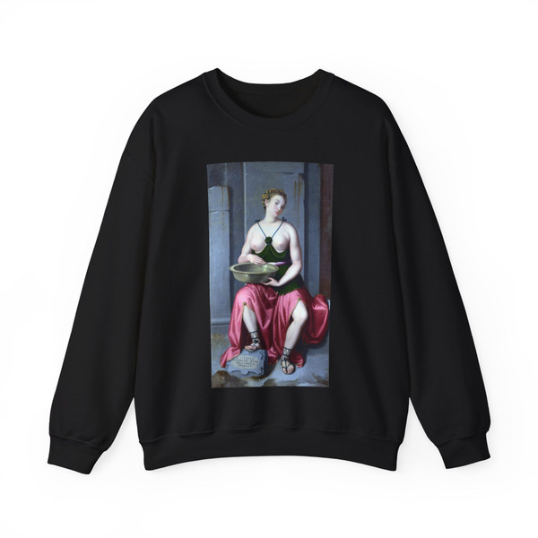 MORONI, Giovanni Battista - The Vestal Virgin Tuccia (Artwork) Crewneck Sweatshirt