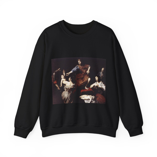 VALENTIN DE BOULOGNE - The Judgment of Solomon (Artwork) Crewneck Sweatshirt
