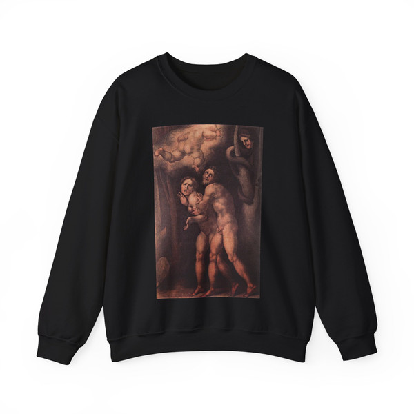 PONTORMO, Jacopo - The Expulsion from Earthly Paradise (Artwork) Crewneck Sweatshirt