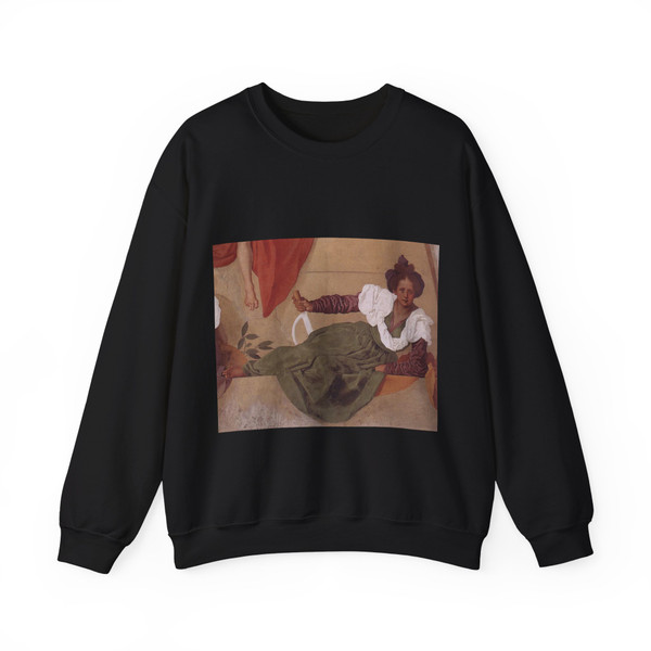 PONTORMO, Jacopo - Vertumnus and Pomona (detail)5 (Artwork) Crewneck Sweatshirt