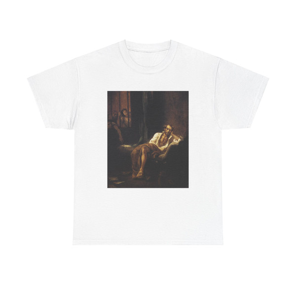 DELACROIX, EUGENE - Tasso in the Madhouse (Artwork) T-Shirt