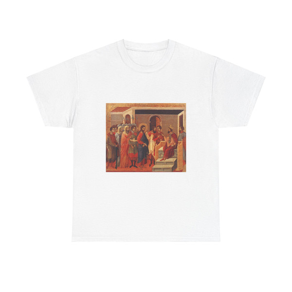 DUCCIO DI Buoninsegna - Christ Before Herod (Artwork) T-Shirt