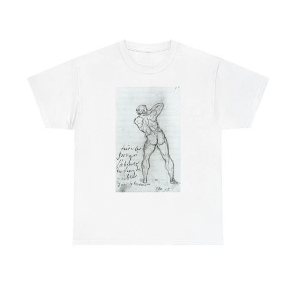 DAVID,Jacques-Louis - Study after Michelangelo (Artwork) T-Shirt