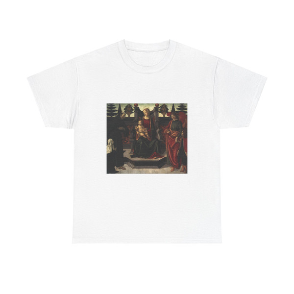 BOTTICINI, Francesco - Virgin and Child Enthroned (Artwork) T-Shirt