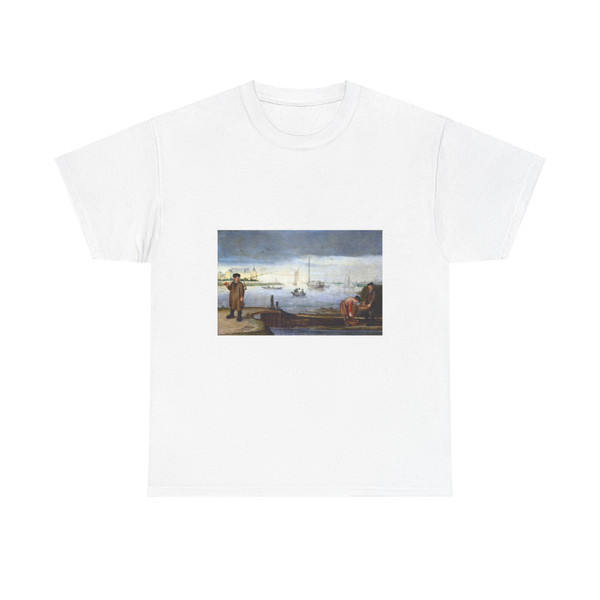 ARENTSZ, Arent - Fishermen near Muiden Castle (Artwork) T-Shirt