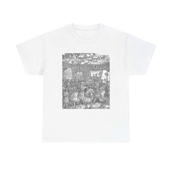 DURER, Albrecht - Triumphal Arch (detail)11 (Artwork) T-Shirt