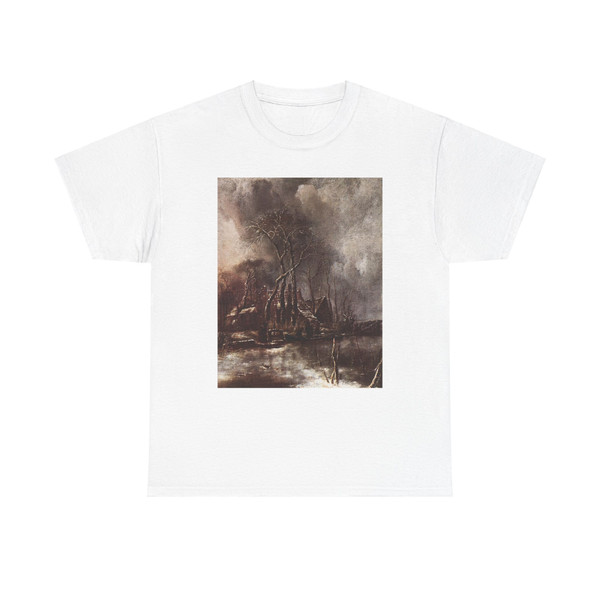 CAPPELLE, Jan van de - Winter Landscape (Artwork) T-Shirt