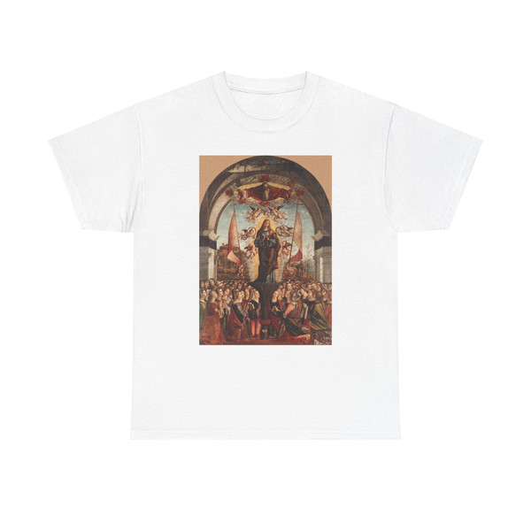 CARPACCIO, Vittore - Apotheosis of St Ursula (Artwork) T-Shirt