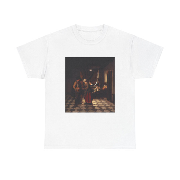 HOOCH, Pieter de - Paying the Hostess (Artwork) T-Shirt