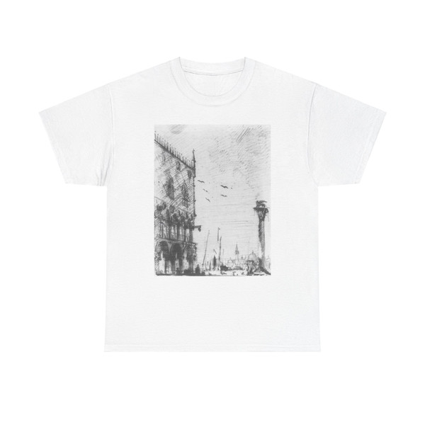 CANALETTO - The Piazzetta to the South (Artwork) T-Shirt