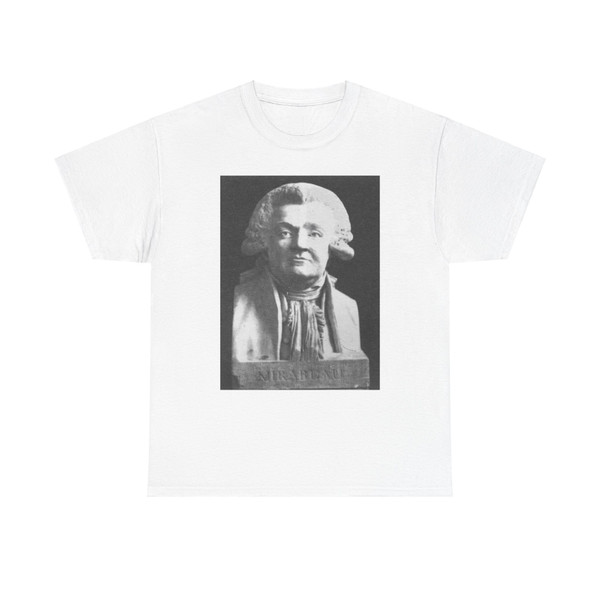 HOUDON, Jean-Antoine - Bust of Mirabeau (Artwork) T-Shirt