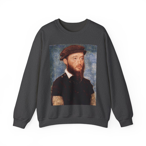 CORNEILLE de Lyon - Jean de Bourbon-Vendome (Artwork) Crewneck Sweatshirt