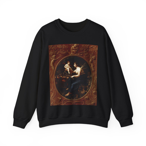 RUNGE, Philipp Otto - The Lesson of the Nightingale (Artwork) Crewneck Sweatshirt
