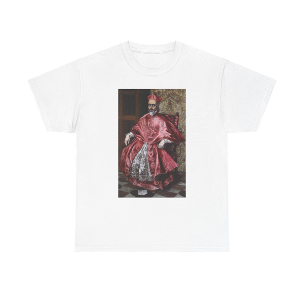 GRECO, El -1600- Portrait of a Cardinal (Artwork) T-Shirt