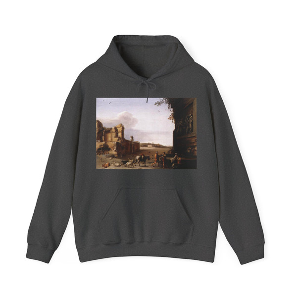 POELENBURGH, Cornelis van - Ruins of Ancient Rome (Artwork) Hoodie