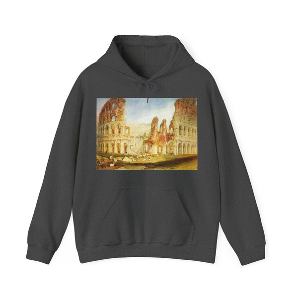 TURNER, Joseph Mallord William - Rome the Colosseum (Artwork) Hoodie