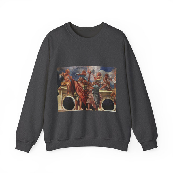 CORREGGIO - Assumption of the Virgin (detail) (Artwork) Crewneck Sweatshirt