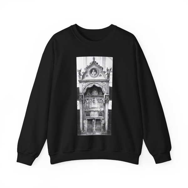 DONATELLO - Tomb of Cardinal Rainaldo Brancacci (Artwork) Crewneck Sweatshirt