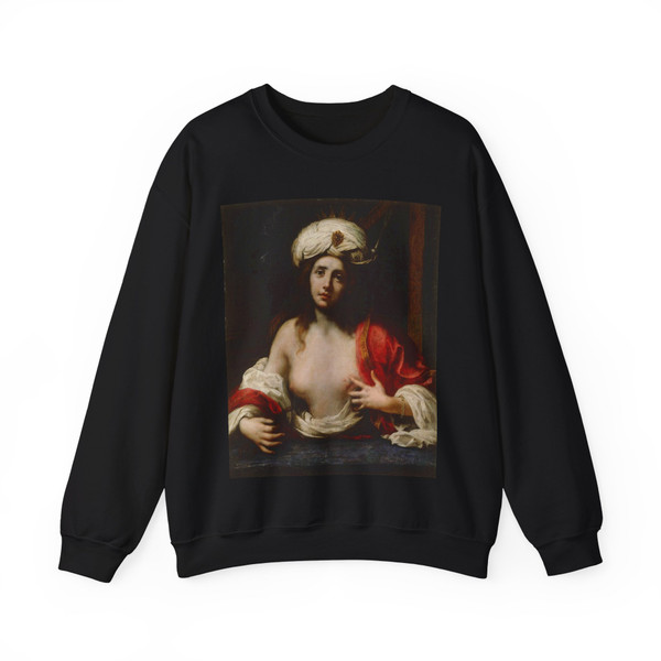 FICHERELLI, Felice - The Death of Cleopatra (Artwork) Crewneck Sweatshirt