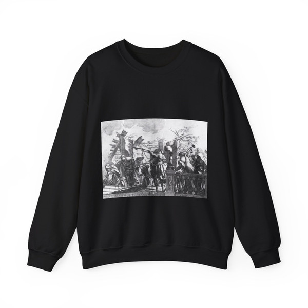 DORIGNY, Michel - Adoration of the Magi (Artwork) Crewneck Sweatshirt