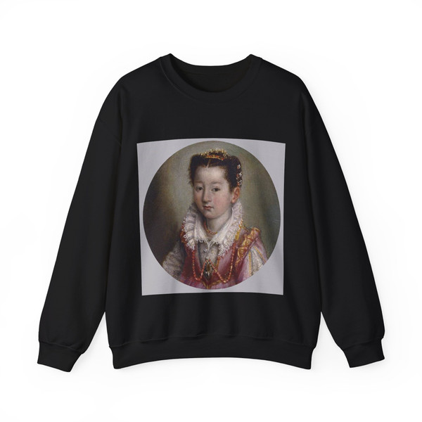 FONTANA, Lavinia - Portrait of a Girl (Artwork) Crewneck Sweatshirt